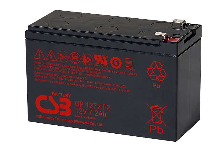 CSB GP1272 12V7.2Ah蓄电池