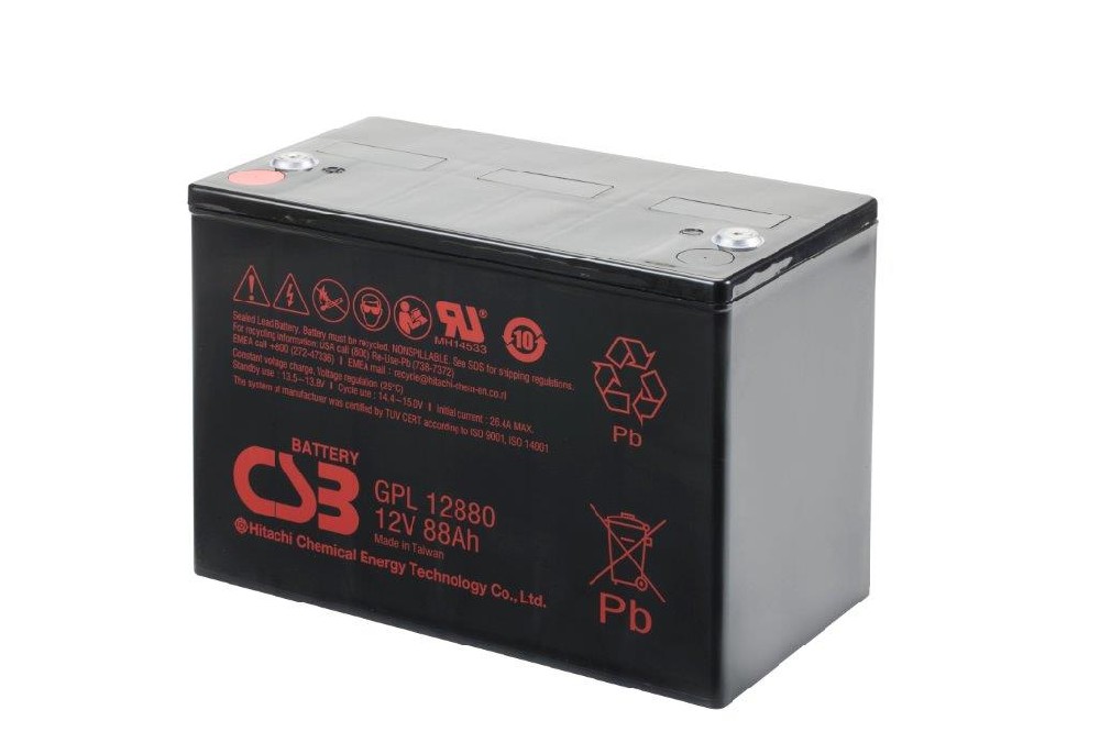 CSB GPL12880 12 V88.0Ah蓄电池