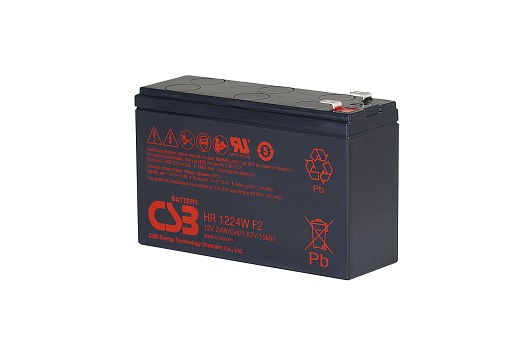 CSB HR1224W 12 V24.0w/cell蓄电池